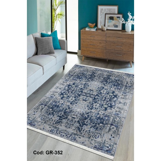 Premium Bambu Vintage Desenli Salon Halısı / GR-352 Modeli