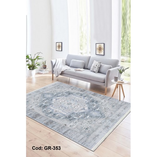 Premium Bambu Vintage Desenli Salon Halısı / GR-353 Modeli