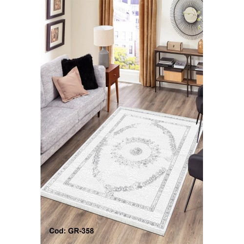 Premium Bambu Vintage Desenli Salon Halısı / GR-358 Modeli
