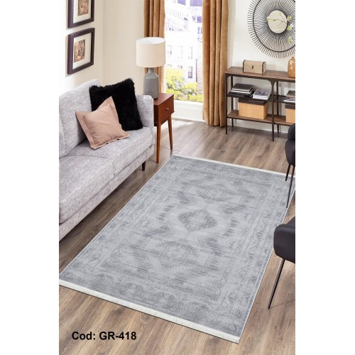 Premium Bambu Vintage Desenli Salon Halısı / GR-418 Modeli