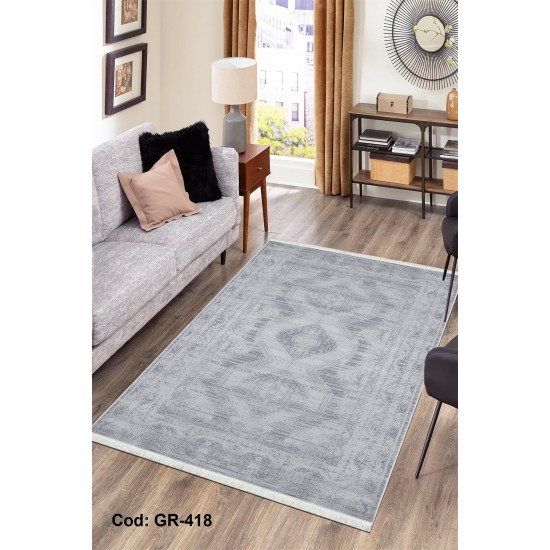 Premium Bambu Vintage Desenli Salon Halısı / GR-418 Modeli