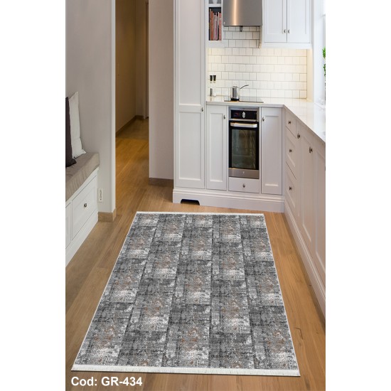Premium Bambu Vintage Desenli Salon Halısı / GR-434 Modeli