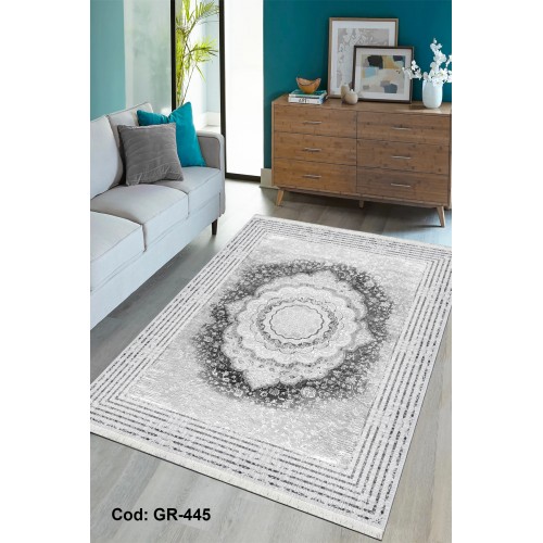 Premium Bambu Vintage Desenli Salon Halısı / GR-445 Modeli