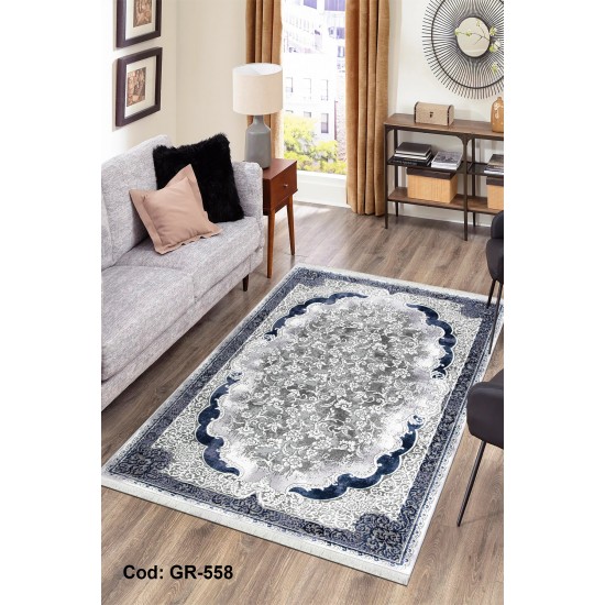 Premium Bambu Vintage Desenli Salon Halısı / GR-558 Modeli