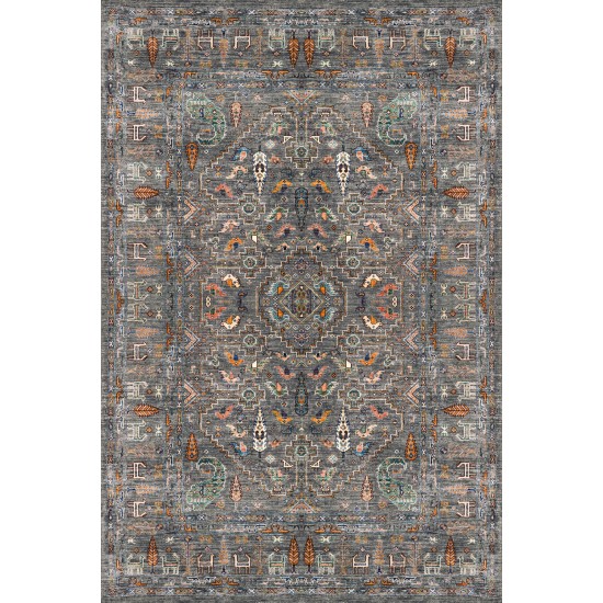 Premium Bambu Etnik Desenli Salon Halısı / GR-452 Modeli