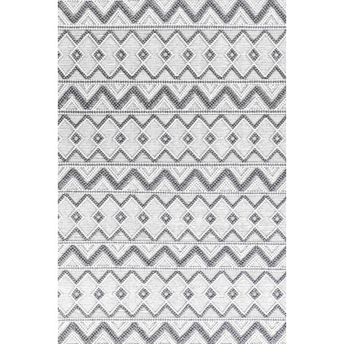 Premium Bambu Geometrik Desenli Salon Halısı / GR-250 Modeli