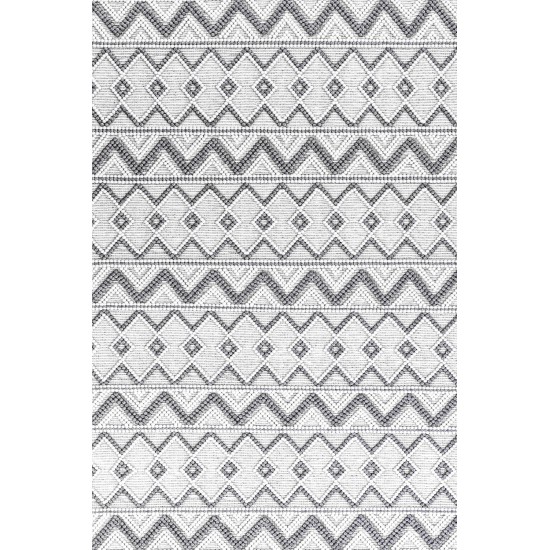 Premium Bambu Geometrik Desenli Salon Halısı / GR-250 Modeli