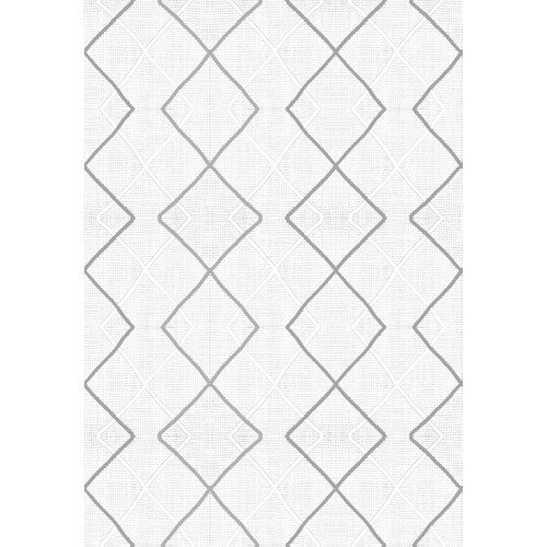 Premium Bambu Geometrik Desenli Salon Halısı / GR-317 Modeli