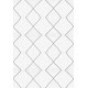Premium Bambu Geometrik Desenli Salon Halısı / GR-317 Modeli