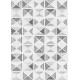 Premium Bambu Geometrik Desenli Salon Halısı / GR-329 Modeli