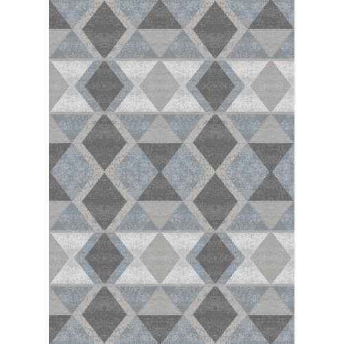Premium Bambu Geometrik Desenli Salon Halısı / GR-344 Modeli