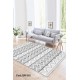Premium Bambu Geometrik Desenli Salon Halısı / GR-315 Modeli