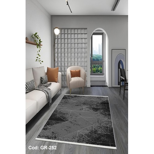Premium Bambu Modern Salon Halısı / GR-252 Modeli