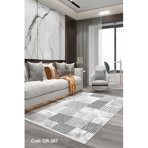 Premium Bambu Modern Salon Halısı / GR-267 Modeli
