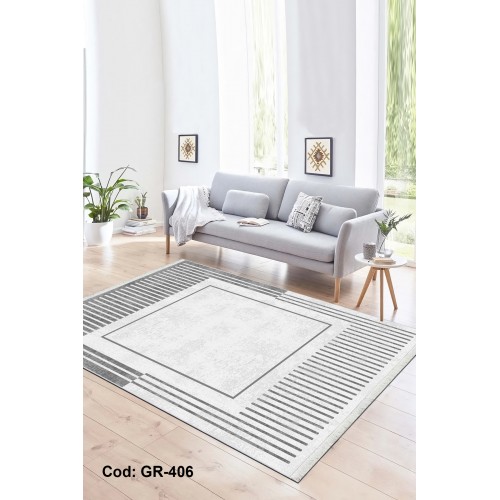 Premium Bambu Modern Salon Halısı / GR-406 Modeli