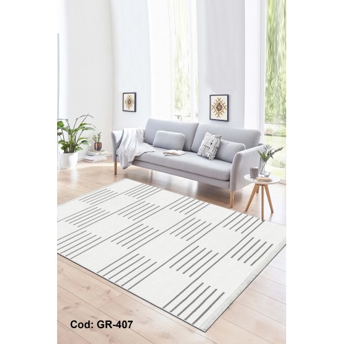 Premium Bambu Modern Salon Halısı / GR-407 Modeli