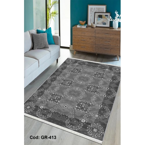 Premium Bambu Modern Salon Halısı / GR-413 Modeli
