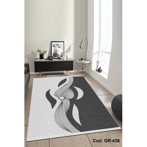 Premium Bambu Modern Salon Halısı / GR-436 Modeli