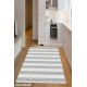 Premium Bambu İskandinav Desenli Salon Halısı / GR-432 Modeli